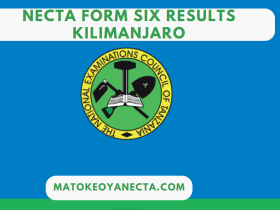 NECTA Form Six Results KILIMANJARO