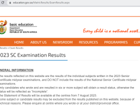 Matric Results