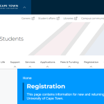 UCT Student Portal