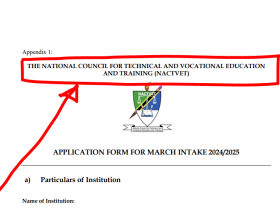 NACTVET March Intake Application Form